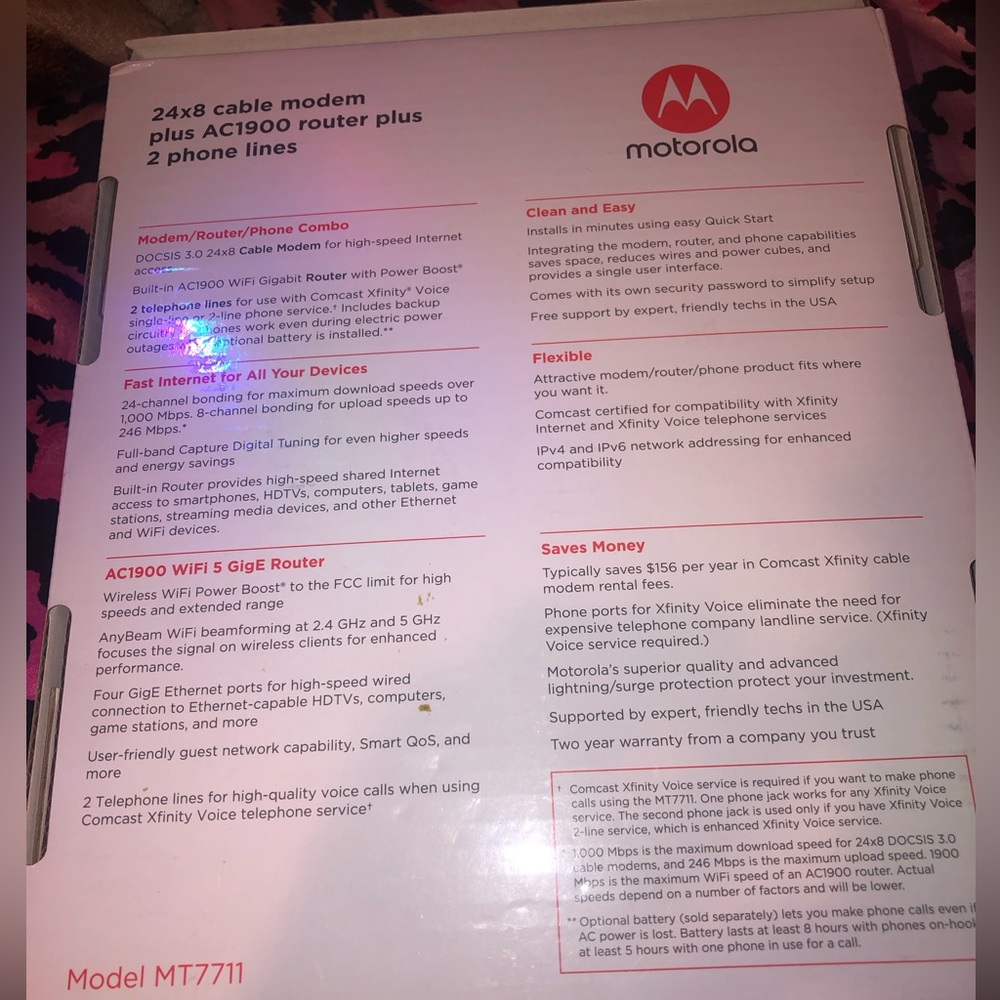 Motorola Wifi Router - Picture 2 of 5